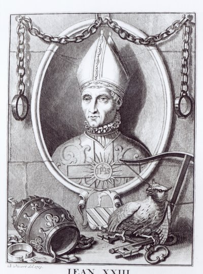 Antipope John XXIII, 1713 by Bernard Picart